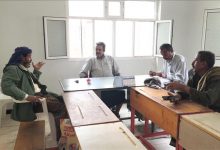 مدير عام مديرية لودر يزور مرافق العمل بعد إجازة العيد ويتفقد سير الخدمات