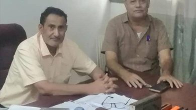 مدير عام مستشفى الأمراض النفسية يلتقي مدير شرطة الشيخ عثمان