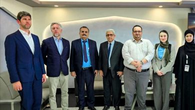 مدير مطار عدن الدولي يستقبل بعثة الاتحاد الأوروبي