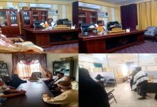 مديرة الخدمة المدنية بأبين تتفقد سير العمل في مديرية
خنفر بعد إجازة العيد