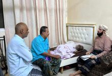 مقراط يشكر القائد ابوزرعة ومحافظ ابين د.مختار الرباش على لفتتهما الكريمة لعلاج الصحفي الكبير سالم الحاج