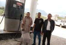 ممثل شركة النفط بالمحافظة ومدير مكتب الصناعة والتجارة بقعطبة ينفذان حملة رقابية على محطات الوقود والغاز