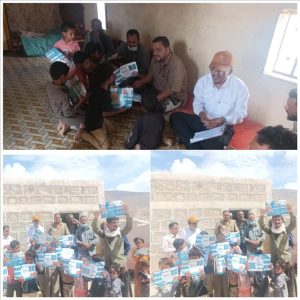 نزول ميداني لفريق الاستجابة الصحية في لودر عقب تسجيل حالة وفاة بالحصبة