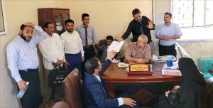 نيابة استئناف شمال عدن تنفّذ نزولًا ميدانيًا لتفقد نيابتي البريقة والأحداث