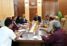 وزير الصحة يلتقي وفد جامعة رستوك الألمانية