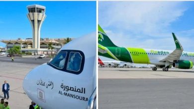 وصول طائرة "المنصورة" إلى مطار عدن كأول طائرة مملوكة لـ"طيران عدن