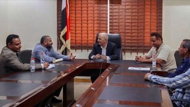 وزير المياه والبيئة يناقش مع محافظ الضالع الوضع المائي والبيئي