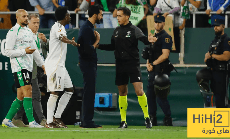 تقييم حكم مباراة ريال مدريد وبيتيس