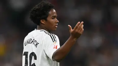 والده : إندريك عانى في ريال مدريد !