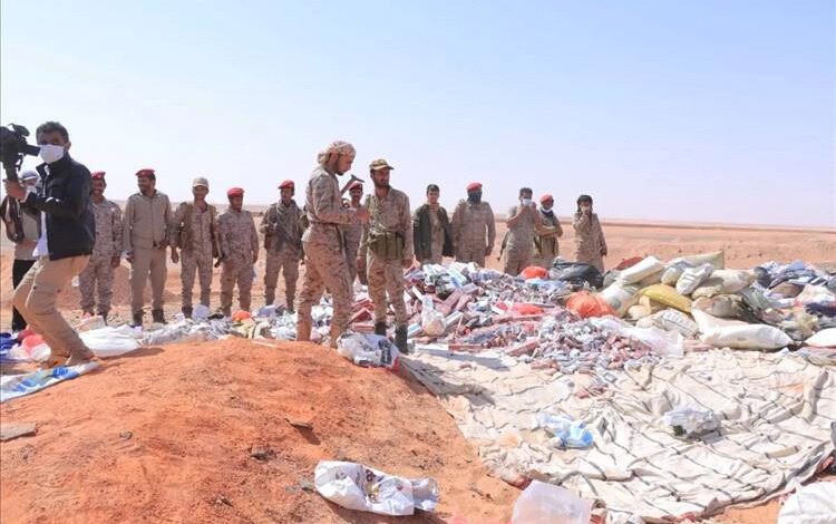 إتلاف كميات كبيرة من بضائع منتهية الصلاحية وممنوعة في منفذ الوديعة