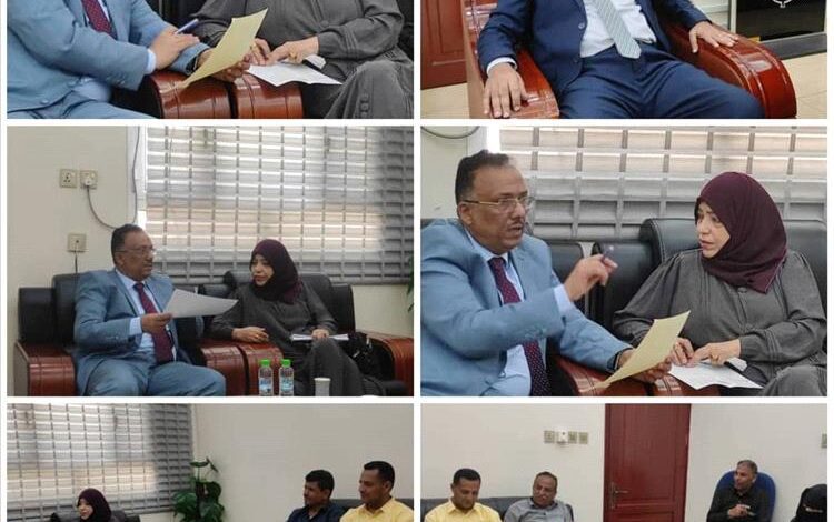 اتفاق جمركي لتعزيز الموارد المالية لصندوق رعاية وتأهيل المعاقين بعدن