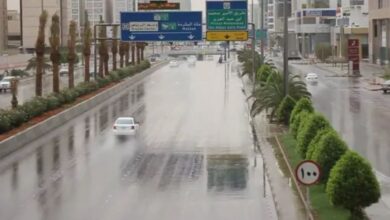 الأرصاد: أمطار على مدينة الرياض حتى الجمعة