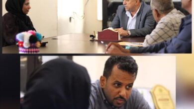 الأمين العام لمحلي أبين يبحث مع المعهد الأوروبي للسلام تنفيذ مشاورات حول التحديات المناخية وقضايا المياه