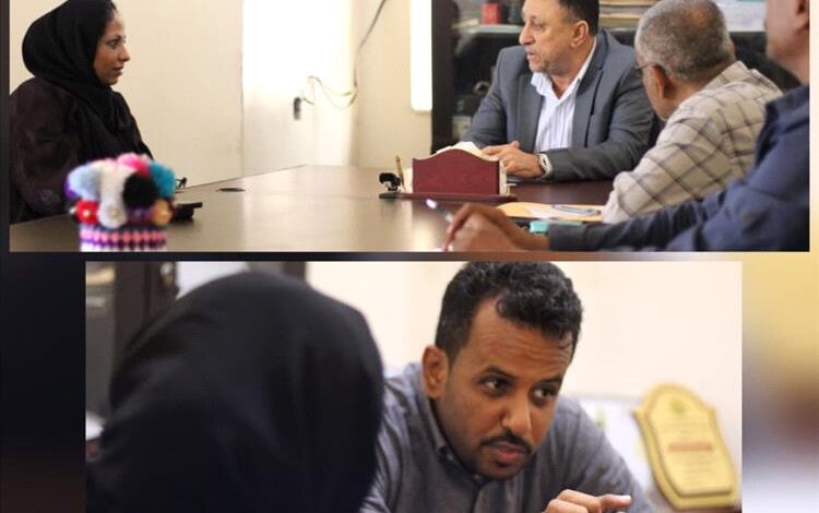 الأمين العام لمحلي أبين يبحث مع المعهد الأوروبي للسلام تنفيذ مشاورات حول التحديات المناخية وقضايا المياه