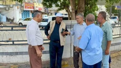 الجاوي يطلع على مستجدات دراسة مشروع تصريف مياه الأمطار بالمعلا