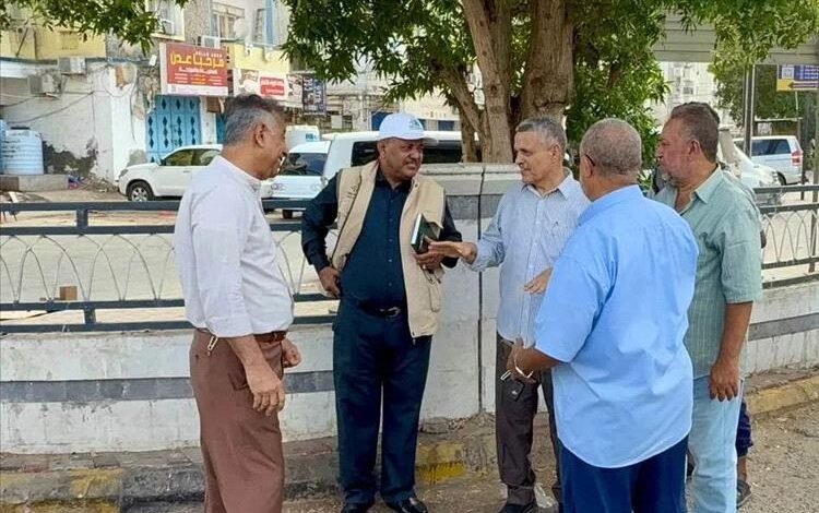 الجاوي يطلع على مستجدات دراسة مشروع تصريف مياه الأمطار بالمعلا