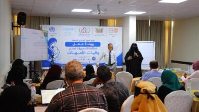 الجهاز المركزي للإحصاء يقيم ورشة عمل في عدن لمناقشة التحضيرات لمسح وفيات الأمهات بمشاركة حكومية ودولية