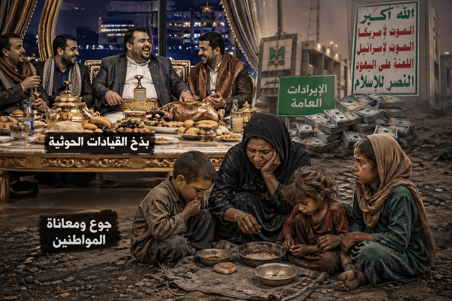 الحوثيون يتراجعون عن صرف نصف راتب لموظفي صنعاء… وقياداتهم تكدّس الثروات وتبني إمبراطوريات مالية داخل اليمن وخارجه