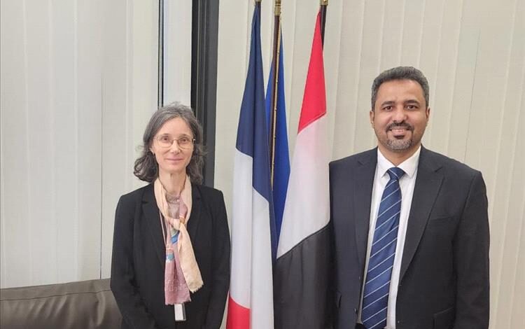 الرياض.. محافظ لحج يلتقي السفيرة الفرنسية لمناقشة آفاق التعاون التنموي والإغاثي للمحافظة