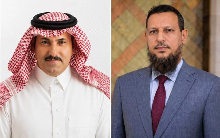 المحافظ شيخ يلتقي السفير السعودي ويشيد بدعم المملكة للعاصمة المؤقتة عدن
