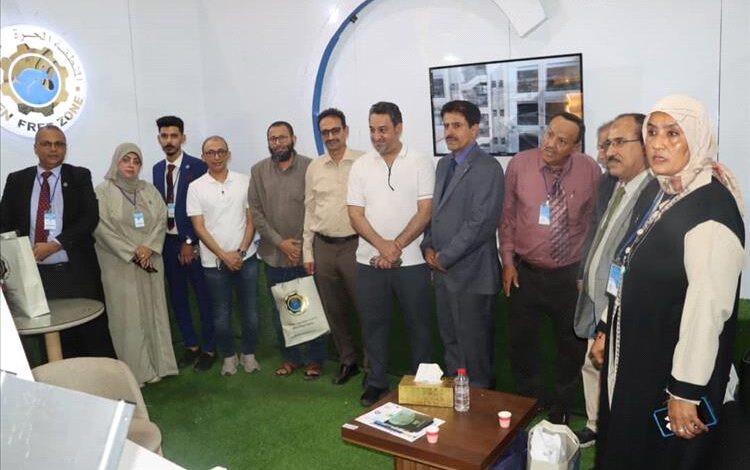 المنطقة الحرة بعدن تشارك في معرض عدن الثالث للاعمار والبناء 2026م بمشاريع استثمارية ناجحة