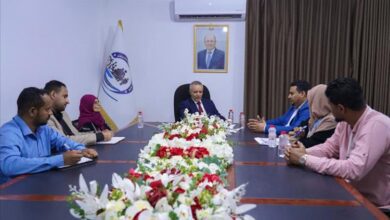 الوزير اليافعي يناقش مع منظمة يمن إيد ومنتدى الاتحادات الفيدرالية تعزيز التدخلات الإنسانية والتنموية