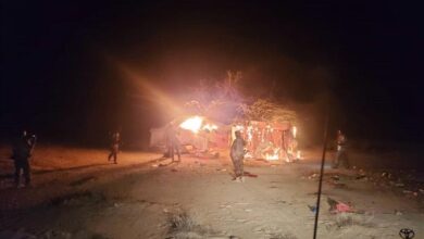بإشراف مباشر من المحافظ وتنسيق مدير عام رضوم.. حملة أمنية ناجحة ضد عصابات احتجاز المهاجرين