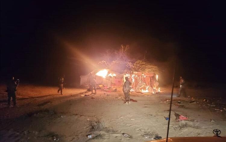 بإشراف مباشر من المحافظ وتنسيق مدير عام رضوم.. حملة أمنية ناجحة ضد عصابات احتجاز المهاجرين