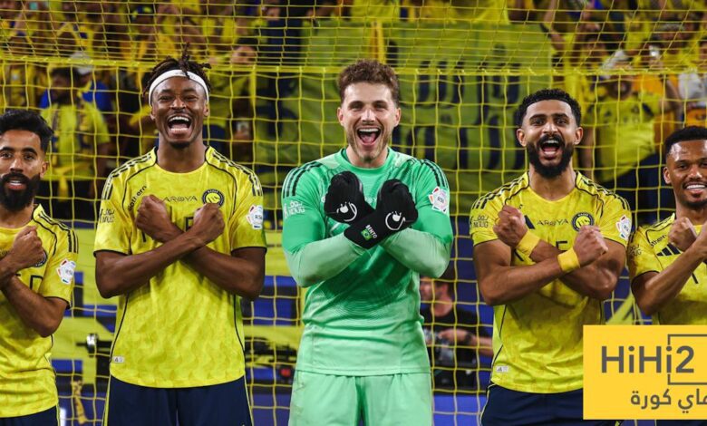 خماسية جديدة تضاف لسجل النصر هذا الموسم !