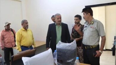 رئيس مصلحة الأحوال المدنية يتفقد التجهيزات لافتتاح الفرع بمديرية التواهي
