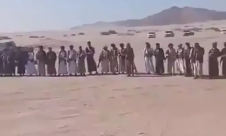 قبائل الجوف تستنفر وتمنح الحوثيين مهلة حتى التاسعة مساءً للإفراج عن الشيخ ”فدغم” الحزمي (فيديو)