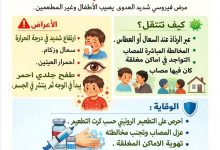 قسم التثقيف بمكتب الصحة مديرية رصد يرصد رسالة توعوية بمرض الحصبة لوزارة الصحة العامة والسكان