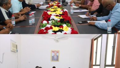قطاع المعايير والجودة وإدارته العامة يناقشون آليات تطوير العمل الإداري والفني مع وزير التعليم الفني والتدريب المهني
