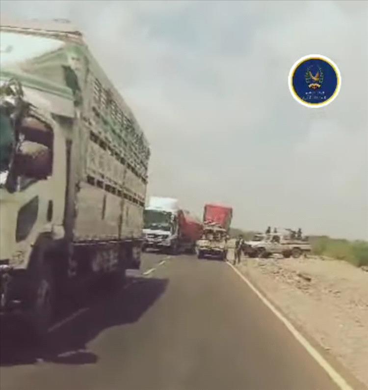 قوات أمن أبين تنجح في إنهاء الاحتجاجات وتفتح طريق حسان