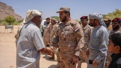 قيادة العسكرية الأولى وقوات درع الوطن تعزّيان في وفاة شيخ قبائل نهد