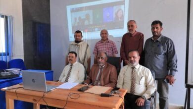 كلية الآداب والعلوم الإنسانية والاجتماعية بجامعة المهرة توقع مذكرة تفاهم مع شبكة أريج