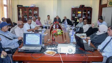 كلية الهندسة عدن تنظم ورشة علمية حول “توصيف المقررات الدراسية”