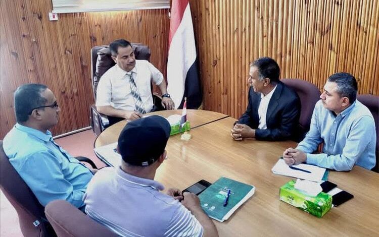 لقاء بسيئون لمناقشة أوضاع فرع الهيئة العامة لحماية البيئة في وادي حضرموت والصحراء
