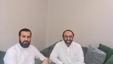 محافظ أبين يطمئن على صحة اللواء الدكتور ناصر الفضلي بعد إجراء عملية جراحية في الرياض