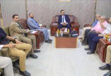 محافظ الضالع يبحث مع وزير التعليم العالي تفعيل إنشاء الجامعة ويبحث مع الأشغال أوضاع الطرق