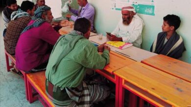 مدير التربية والتعليم بمديرية الوضيع يزور مدرسة الشهيد لهطل النموذجية