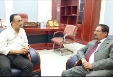 مدير عام صحة عدن يناقش مع وكيل المحافظة عبدالحكيم الشعبي أوضاع القطاع الصحي