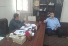 مدير عام مستشفى الأمراض النفسية يجتمع بمدير إدارة التمريض