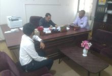 مدير عام مستشفى الامراض النفسية يلتقي مهندس تقنية المعلومات عمرو مبروك