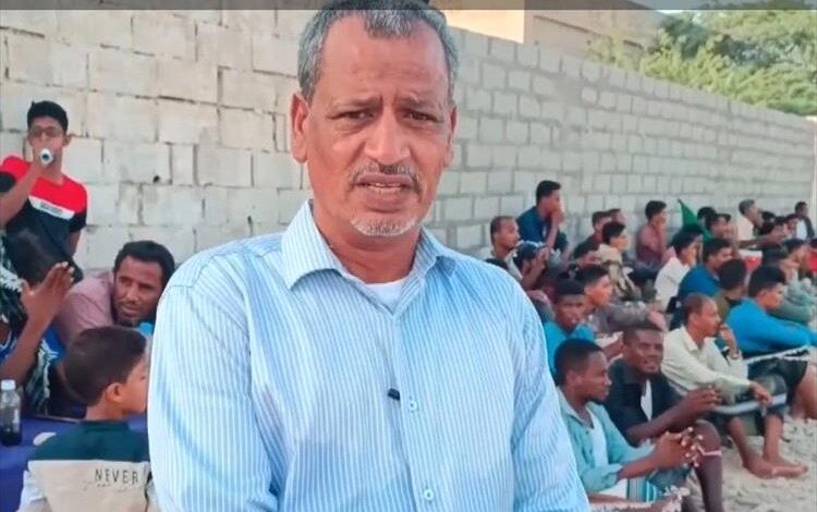 مدير مكتب الشباب والرياضة بأحور يبارك لنادي المجد حصوله على التصريح النهائي