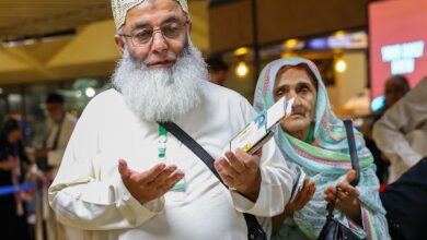 مغادرة أولى رحلات المستفيدين من مبادرة “طريق مكة “عبر مطار جناح الدولي في. باكستان