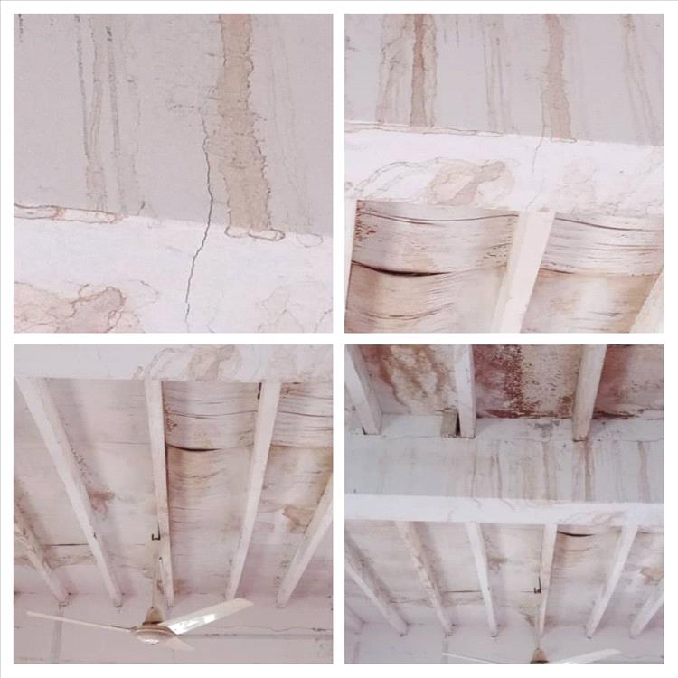 مناشدة إنسانية: أهالي قرية سمعان بأبين يطالبون اهل الخير بإصلاح سقف مسجدهم بعد تضرره من الأمطار