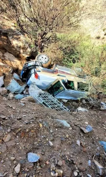 موت محقق تحول إلى معجزة! كيف نجا مواطن من جحيم انقلاب سيارته في عزلة بوصاب العالي؟