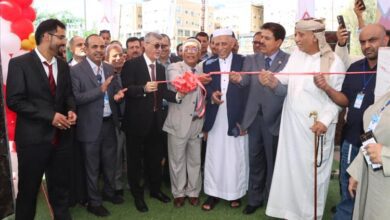 نائب وزير الأشغال يفتتح معرض عدن الثالث للإعمار والبناء 2026م