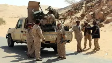 هجوم مسلح يستهدف طقمًا عسكريًا في أبين ومقتل وإصابة جنديين